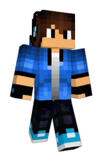 P0werman Minecraft avatar full body
