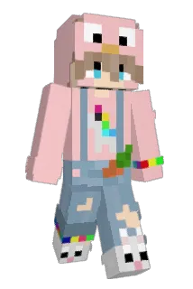 P0xxiee Minecraft avatar full body