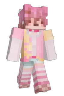 P1NKSY Minecraft avatar full body