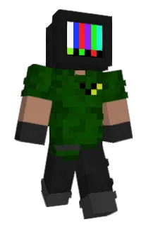 P1X3L14 Minecraft avatar full body