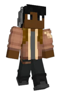 P2Rking Minecraft avatar full body