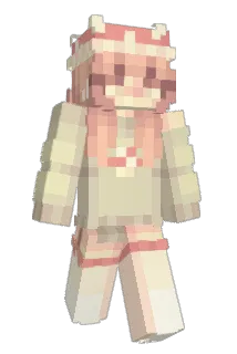 P444TE Minecraft avatar full body