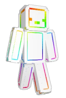 P484 Minecraft avatar full body