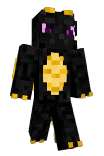 P4P0L1N Minecraft avatar full body