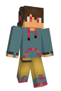 P4R7Y Minecraft avatar full body