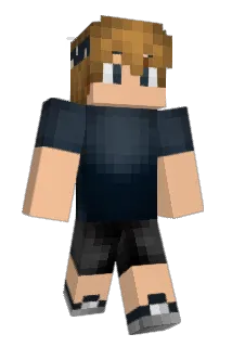 P4TRON Minecraft avatar full body