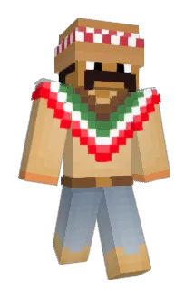 P4binek Minecraft avatar full body