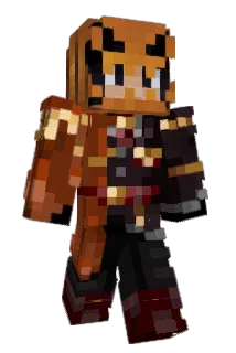 P529 Minecraft avatar full body