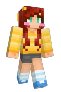 PAMPAMing Minecraft avatar full body