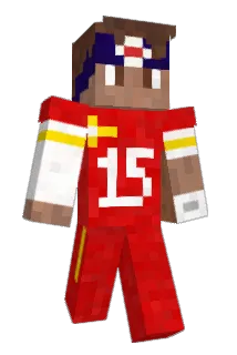 PATRICK15MAHOMES Minecraft avatar full body