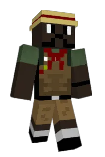 PCless Minecraft avatar full body