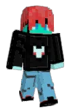 PEAzx Minecraft avatar full body