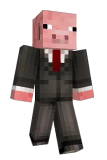 PIGPROD Minecraft avatar full body