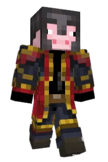 PIG_013 Minecraft avatar full body