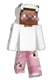PINKBALD Minecraft avatar full body