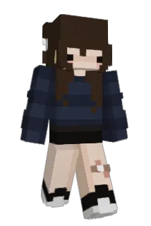 PINKBEARI Minecraft avatar full body