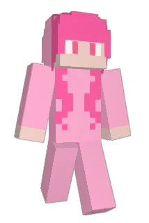 PINK_007 Minecraft avatar full body