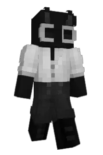PLUTOless Minecraft avatar full body