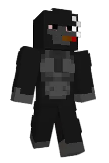 PNGodzilla Minecraft avatar full body
