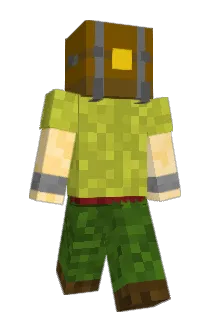 PO01 Minecraft avatar full body