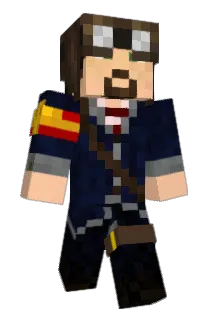 PO4 Minecraft avatar full body
