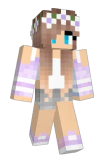 PRiNCeSS_TiGeR Minecraft avatar full body