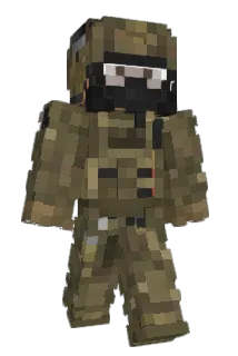 PSYCHOSEAN Minecraft avatar full body