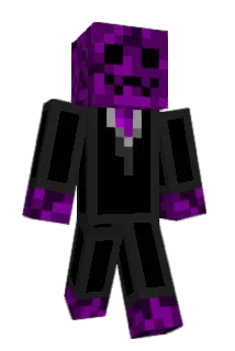 PURRPL Minecraft avatar full body