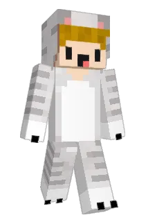 PVPKaterYT Minecraft avatar full body