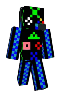 PVRplayer2 Minecraft avatar full body