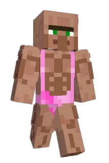 PWO050401 Minecraft avatar full body