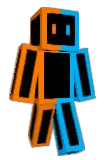 PYM009 Minecraft avatar full body
