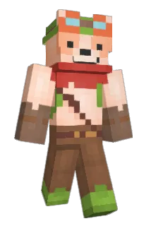 P_unch Minecraft avatar full body