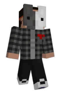 PabLocking Minecraft avatar full body
