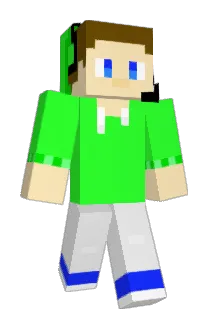 PacManKing Minecraft avatar full body