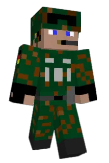 PacaCrafter Minecraft avatar full body