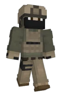 Paceye Minecraft avatar full body