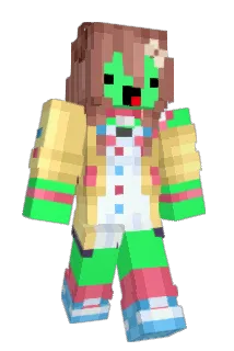 Pachako Minecraft avatar full body