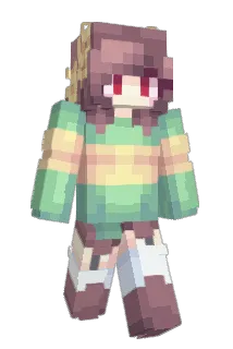 Paciasque Minecraft avatar full body