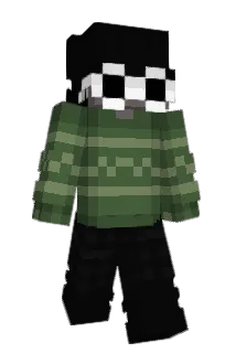 Packaed Minecraft avatar full body
