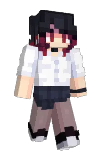 Paeonya Minecraft avatar full body