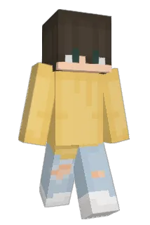 Pahndahh Minecraft avatar full body