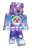 Painbowz Minecraft avatar full body