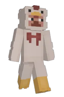 Paintball Minecraft avatar full body