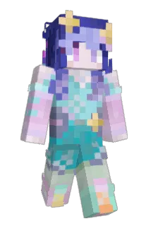 Paintint Minecraft avatar full body