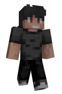 Paisagem Minecraft avatar full body