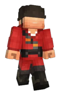 Pakag Minecraft avatar full body