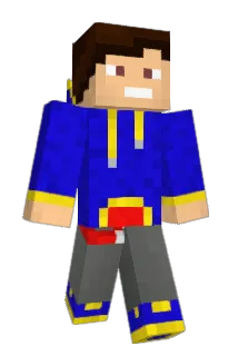 Palaeogen Minecraft avatar full body