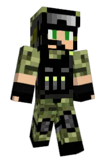 Paldon Minecraft avatar full body