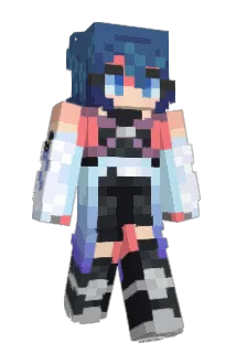 Palecat Minecraft avatar full body